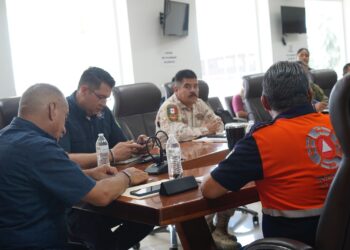 Tras el paso del huracán Hilary por este municipio personal de las diversas áreas municipales, dieron a conocer el recuento de los daños y acciones realizadas durante la contingencia