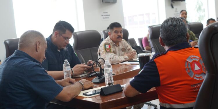 Tras el paso del huracán Hilary por este municipio personal de las diversas áreas municipales, dieron a conocer el recuento de los daños y acciones realizadas durante la contingencia