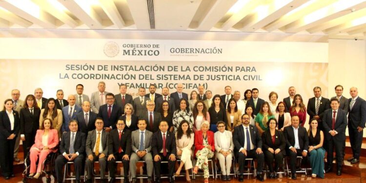 MAGISTRADO PRESIDENTE ASISTE A LA INSTALACIÓN DE LA COMISIÓNPARA LA COORDINACIÓN DEL SISTEMA DE JUSTICIA CIVIL Y FAMILIAR
