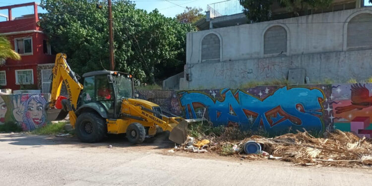 Recolecta Servicios Públicos más de 5 toneladas de residuos en limpieza de arroyos.