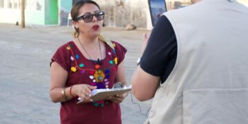 Celebra diputada Teresita Valentín obras en Guerrero Negro