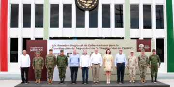 SUMAN ESFUERZOS EN SEGURIDAD, GOBERNADORES DE LA REGIÓN MAR DE CORTÉS