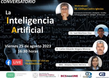 COSCyT invita al Conversatorio en línea: “Inteligencia Artificial”