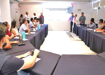 IMPARTE SALUD ESTATAL NUEVO CURSO PARA PRIMEROS RESPONDIENTES EN URGENCIAS MÉDICAS