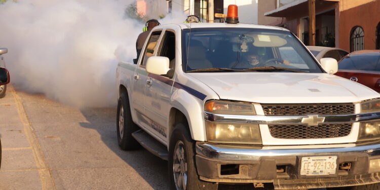EMPRENDE GOBIERNO ESTATAL PRIMER CICLO DE FUMIGACIÓN EN LOS CABOS