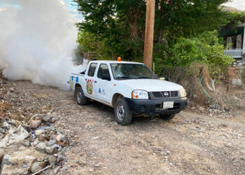INICIÓ GOBIERNO ESTATAL CICLO DE FUMIGACIÓN EN SANTA ROSALÍA CONTRA EL MOSCO DEL DENGUE