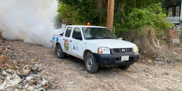 INICIÓ GOBIERNO ESTATAL CICLO DE FUMIGACIÓN EN SANTA ROSALÍA CONTRA EL MOSCO DEL DENGUE