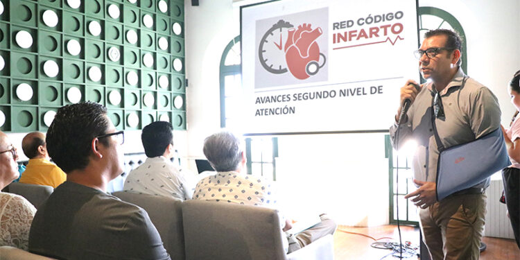 IMPARTIÓ SALUD ESTATAL CURSO SOBRE ATENCIÓN DE INFARTO A PROFESIONALES DE LA MEDICINA PRIVADA