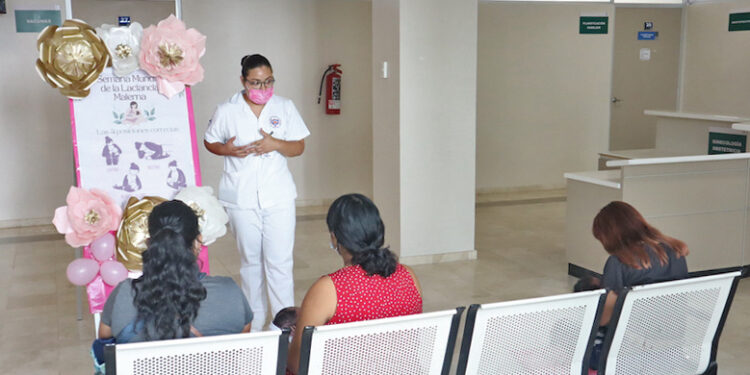 REALIZÓ HOSPITAL SALVATIERRA JORNADAS PARA PROMOVER LA LACTANCIA MATERNA&nbsp;