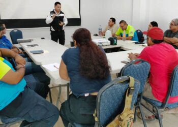 Imparte Protección Civil el curso de Operador de Vehículo de Emergencia