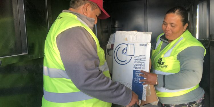 Más de 3,500 kilogramos recolectados de residuos valorizables con el programa ruta cero en la ciudad.&nbsp;