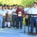 el alcalde Oscar Leggs Castro informó sobre la implementación de acciones para atender necesidades en este centro escolar.