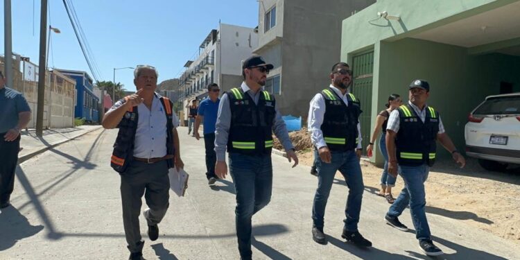 Llevaron a cabo un recorrido por diversas zonas en Cabo San Lucas, constatando el avance y los trabajos realizados en este destino turístico