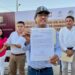 El alcalde Oscar Leggs Castro presidió el banderazo de inicio de obras de conducción y de 3 mil 600 tomas domiciliarias en la colonia Ejidal mejor conocida como “La Ballena” de San José del Cabo