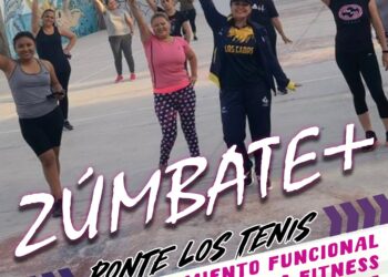 “Zúmbate + ponte los tenis”