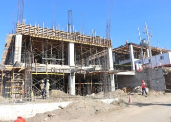 6° visita al inmueble, el cual presenta un avance del 35% de la nueva clínica hospital del Instituto de Seguridad y Servicios Sociales de los Trabajadores del Estado (ISSSTE)