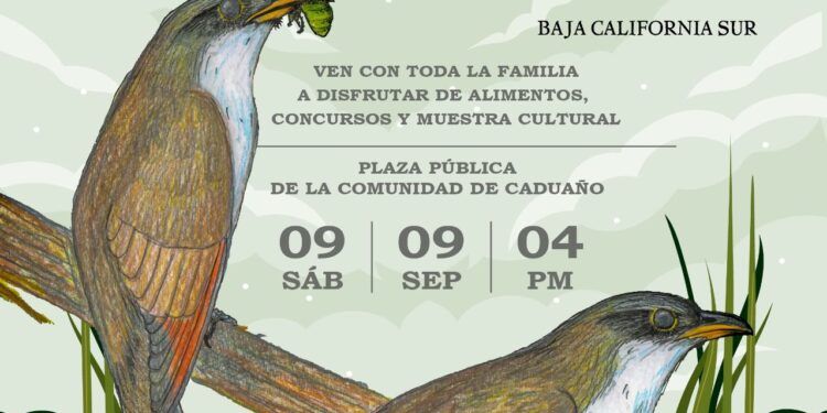 Oscar Leggs Castro, invita a la población a disfrutar del Festival de Aves de Los Cabos que se desarrollará este sábado 09 de septiembre