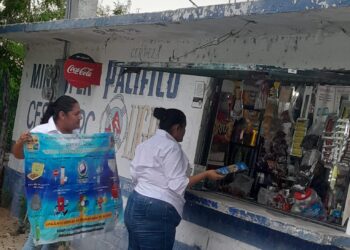 Se realizó una jornada de sensibilización ambiental dirigida a comerciantes en la delegación de Santiago.