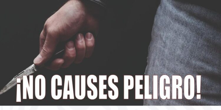 Multa de mas de $20 mil pesos y arresto de 36 horas por portar armas blancas en Los Cabos