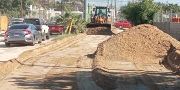 Continúa con los trabajos de limpieza en las diversas calles que resultaron afectadas con las pasadas lluvias