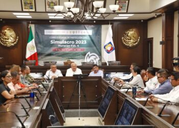 PARTICIPA BCS EN SEGUNDO SIMULACRO NACIONAL CON HURACÁN CATEGORÍA 4