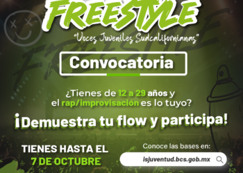 REPRESENTA A TU MUNICIPIO EN EL TORNEO DE FREESTYLE “VOCES JUVENILES SUDCALIFORNIANAS”