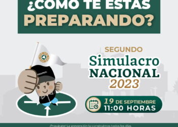INVITAN ESTADO Y FEDERACIÓN A PARTICIPAR EN SEGUNDO SIMULACRO NACIONAL DE PROTECCIÓN CIVIL