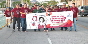 DESARROLLÓ SALUD ESTATAL CAMINATA PARA PROMOVER LA DONACIÓN DE ÓRGANOS Y TEJIDOS PARA TRASPLANTES
