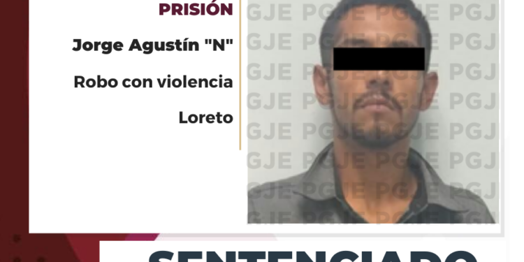 PASARÁ 3 AÑOS 4 MESES EN PRISIÓN POR ROBO A LUGAR CERRADO