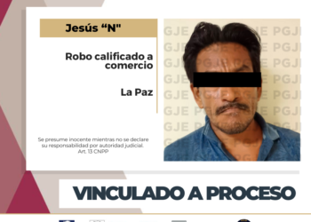 A PRISIÓN IMPUTADO&nbsp;POR&nbsp;ROBO&nbsp;A&nbsp;COMERCIO&nbsp;EN LA PAZ
