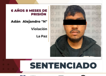 SENTENCIAN A MÁS DE 6 AÑOS DE PRISIÓN A RESPONSABLE DE VIOLACIÓN