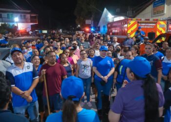 REALIZAN CON ÉXITO JORNADA DE LIMPIEZA EN EL CENTRO HISTÓRICO DE SANTA ROSALÍA