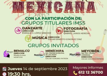 Invitan al Festival Cultural “Noche Mexicana” en La Paz