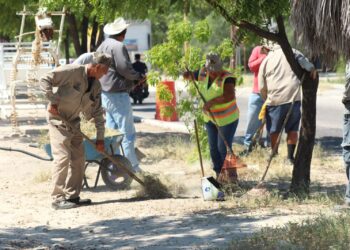 Limpia Servicios Públicos 1.3 kilómetros del bulevar Margarita Maza de Juárez