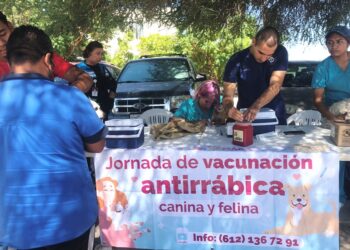 Realiza CEMAC la segunda etapa de Jornadas de Vacunación Antirrábica