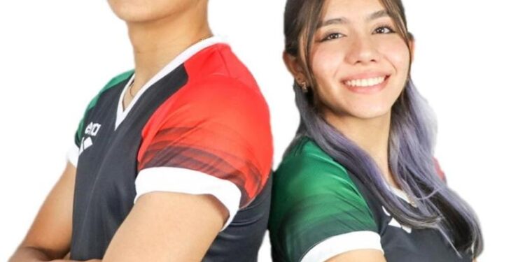 LISTO DUETO DE NATACION ARTISTICA PARA EL CCCAN