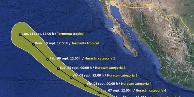PRONÓSTICO DE LLUVIAS PARA BCS, LOS DÍAS JUEVES Y VIERNES: PROTECCIÓN CIVIL ESTATAL•&nbsp;Mantienen monitoreo de huracán “Jova”•&nbsp;Hasta este momento, no representa riesgo para BCS•&nbsp;Reiteran llamado a evitar cruzar arroyos y atender recomendaciones de autoridades