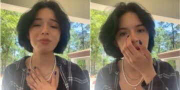 Ángela Aguilar arremete contra el publico y se baja de escenario