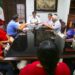 Se llevo a cabo reunión con una comitiva de Antorcha Campesina, ello con la finalidad de dar seguimiento a las solicitudes y peticiones planteadas por integrantes de dicho movimiento.