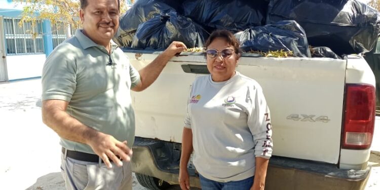 Se realizó la recolección de 115 kilos de material plástico