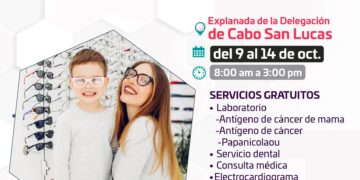Brigadas Médicas de Salud para la detección y diagnóstico oportuno, así lo informó la coordinadora de dicha dependencia en Cabo San Lucas, Soledad Montoya García.