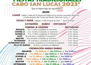 Se realizará una carrera pedestre este próximo 14 de octubre.
