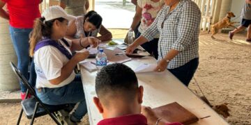 Continúan con la calendarización de Campañas de Esterilización y Vacuna Antirrábica Canina y Felina en la zona rural.