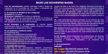 El Gobierno de Los Cabos a través del Instituto de la Cultura y las Artes (ICA) y la Casa de la Cultura “Profesor Alfredo Green González” invitan a las asociaciones civiles