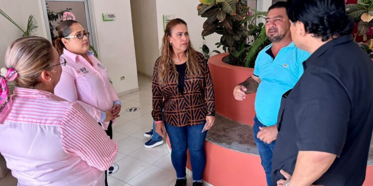 Flora Aguilar de Leggs, realizó un recorrido por los diferentes sistemas DIF delegacionales de la zona norte