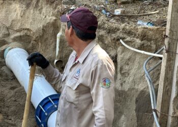 Se realizó la reparación de la fuga asegurando el tandeo a la colonia Caribe y Vista Vela en Cabo San Lucas.