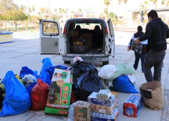 UABCS organiza colecta de víveres en apoyo a damnificados por el Huracán Otis en Guerrero