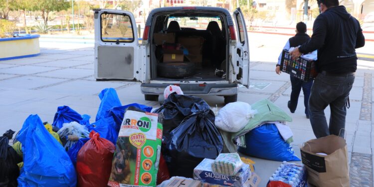 UABCS organiza colecta de víveres en apoyo a damnificados por el Huracán Otis en Guerrero