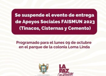 Anuncia Ayuntamiento suspensión de entrega de apoyos sociales en colonia Loma Linda