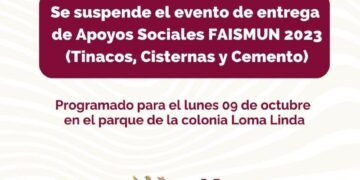 Anuncia Ayuntamiento suspensión de entrega de apoyos sociales en colonia Loma Linda